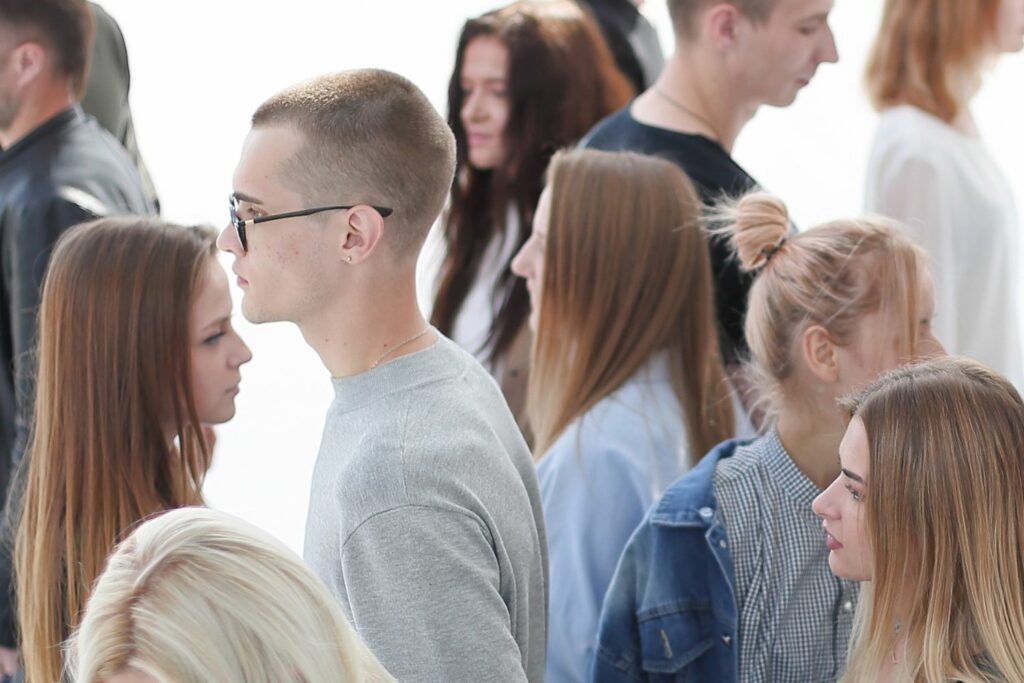 Zielgruppe Website: Gruppe von Menschen