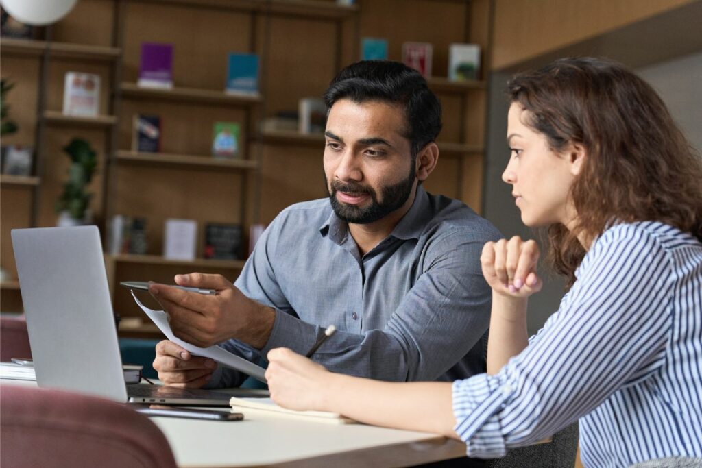 Firmenwebsite erstellen im Team