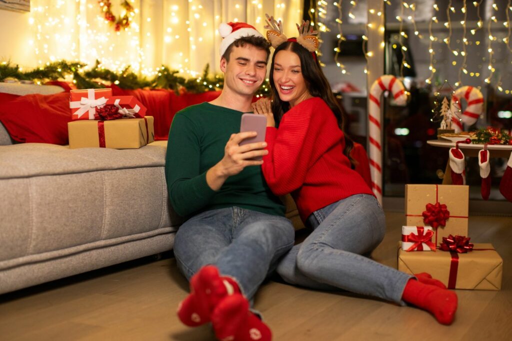 Neujahrsmarketing Paar